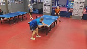 Хотулев А. (653) - Карачев С. (630) 06.01 турнир по настольному теннису на Левашовском