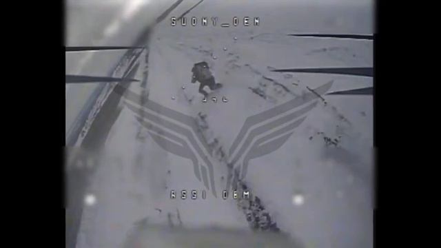 Операторы ИЦПБТ 'Рубикон' бьют по пехоте Всу 💥🇷🇺👊 смотреть онлайн