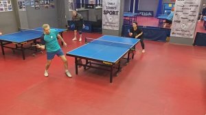 финал! Коренюгин А. (678) - Нельсон Д. (684) 06.01 турнир по настольному теннису на Левашовском