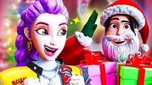 РОЖДЕСТВО В ХАНТРИКС! K-Pop Охотницы на Демонов: анимация