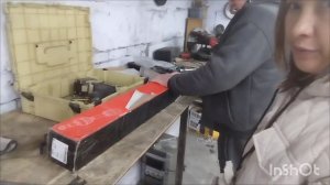 всем добрый день с мужем и сыном идём в магазин потом в гараж делать распоковку