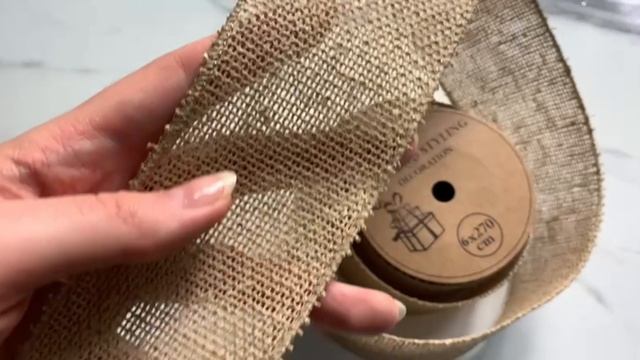 Декоративная лента ТЕССИЛЕ: КЛЕТОЧКА, текстиль, 270х6 см, XX1850640-6