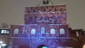 Новый год 2026. Нижний Новгород. Сказка на башне Кремля.