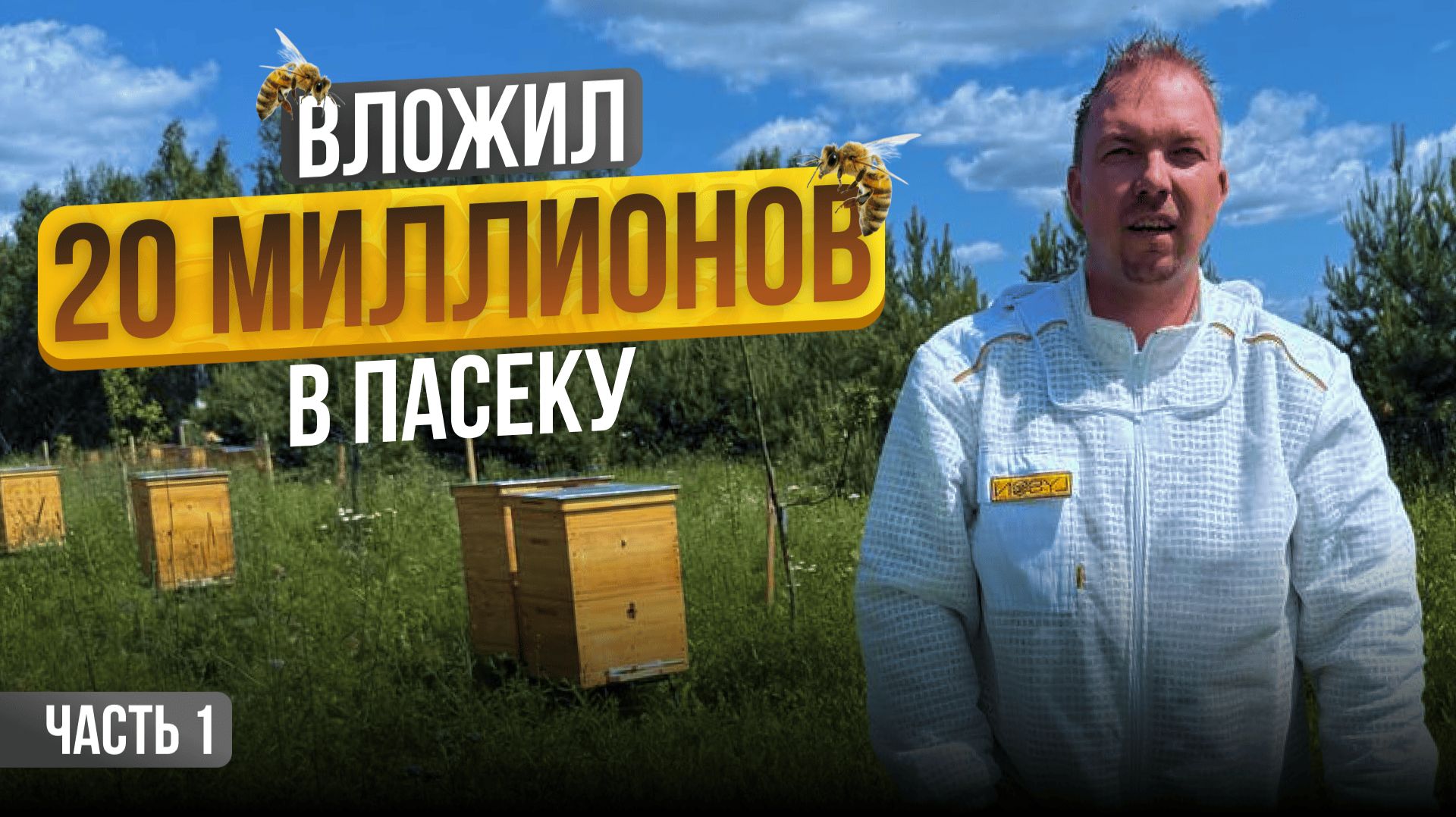 Cбежал с Офиса на Пасеку! Что из этого вышло? Строю Пасеку с Нуля  Серия 1