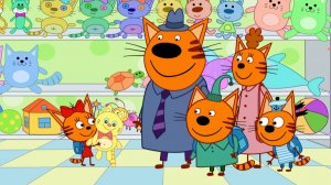 Три Кота Мультфильм.