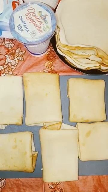 Блинчики с сыром и филе индейки . смотреть онлайн