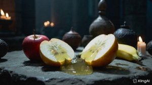 Разрезанный фрукт