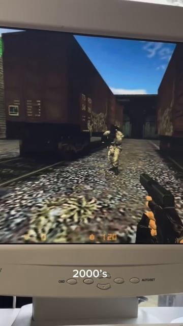 Чел показал, как выглядел гейминг начала 2000-х.