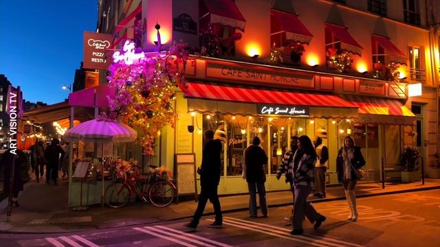 🇫🇷 Париж, Франция - Зимняя прогулка в квартале Марэ смотреть онлайн