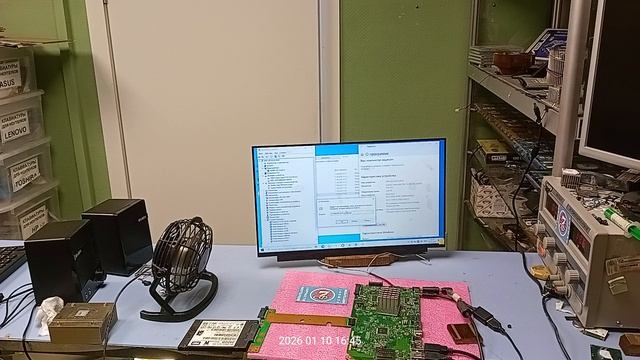 Матплата X540SA заказ 0170442485-0326 - контрольный запуск. смотреть онлайн