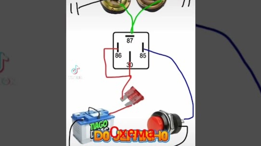 схема подключения сигнала смотреть онлайн
