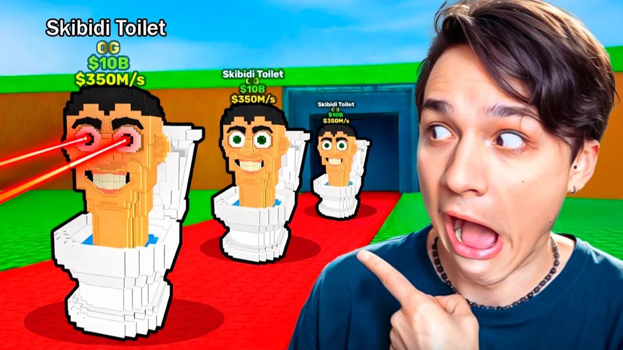 УКРАДИ БРЕЙНРОТ РОБЛОКС🔥КУПИЛ СКИБИДИ УДАЧУ И ПОЛУЧИЛ СКИБИДИ БРЕЙНРОТОВ В Steal A Brainrot Roblox смотреть онлайн