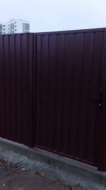 Заборы из металлопрофиля I Металлические заборы I Заборы из металла I Профнастил I Ограждение участк