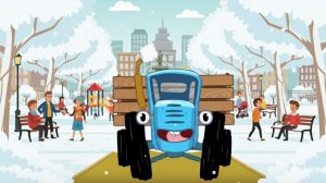 СИНИЙ ТРАКТОР 🚜  ЛЮБИМЫЙ МУЛЬТИК ДЛЯ МАЛЫШЕЙ  ПЕСЕНКИ И МАШИНКИ