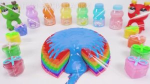 ЛЕПИМ ТОРТ СО СЛАЙМОМ ИЗ КИНЕТИЧЕСКОГО ПЕСКА  ВИДЕО МУЛЬТИКИ ДЛЯ ДЕТЕЙ КАНАЛ ИГРАЛКИ-ЗАЛИПАЛКИ