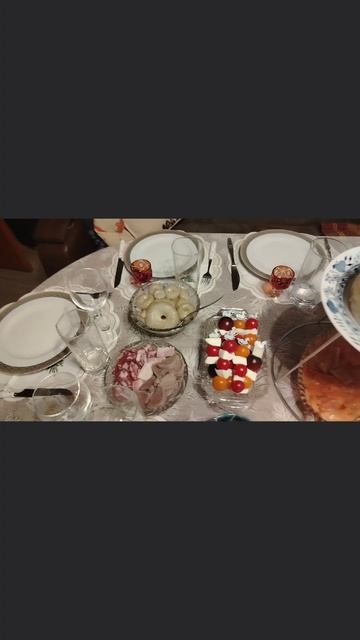 Стол на рождество