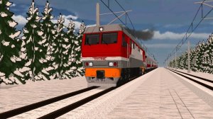 Проезжающие поезда в игре SkyRail  (часть 2)