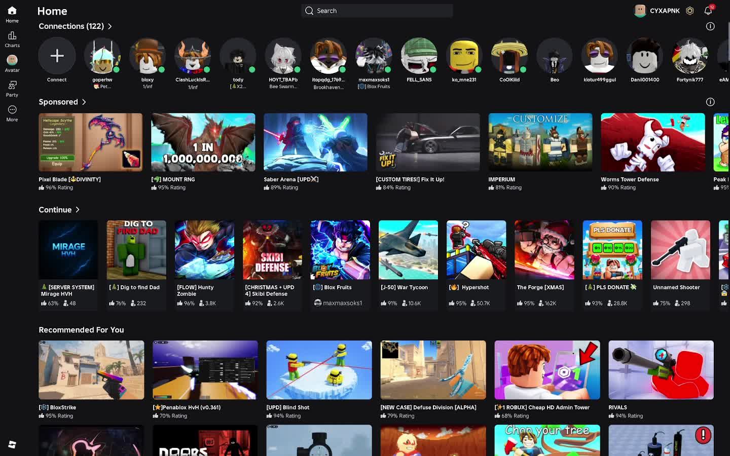 roblox mirage HVH путь до 3к ммр