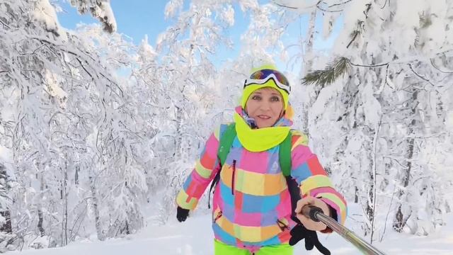 Синие скалы и Зимний лес. Белорецкий район. Башкортостан