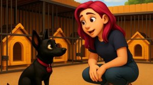 Девушка с собакой