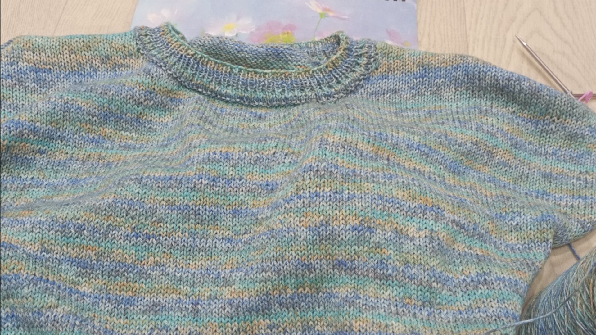 Джемпер ",Голубая дымка". СП "ВЯЖЕМ-ПОВЯЖЕМ-2"//2026 год смотреть онлайн