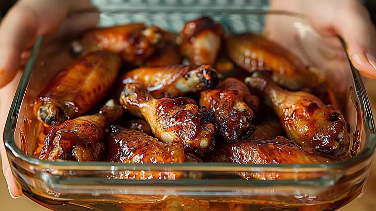 КУРИНЫЕ КРЫЛЫШКИ по особому рецепту. САМЫЕ ВКУСНЫЕ крылышки, которые я пробовала! смотреть онлайн