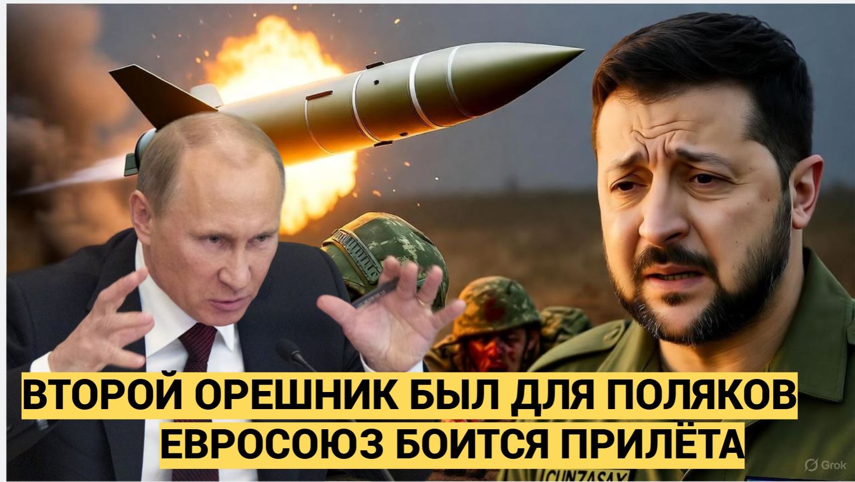 Срочные новости. Второй Орешник был для поляков.НАТО наделали в пантиалоны после удара РФ смотреть онлайн