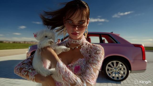 Красивая девушка с собачкой смотреть онлайн