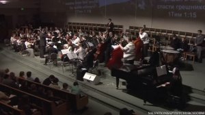 Чудное озеро Генисаретское..- оркестр, музыка..