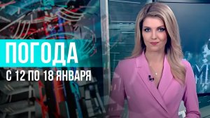 Погода на неделю 12–18 января 2025. Прогноз погоды. Беларусь | Метеогид