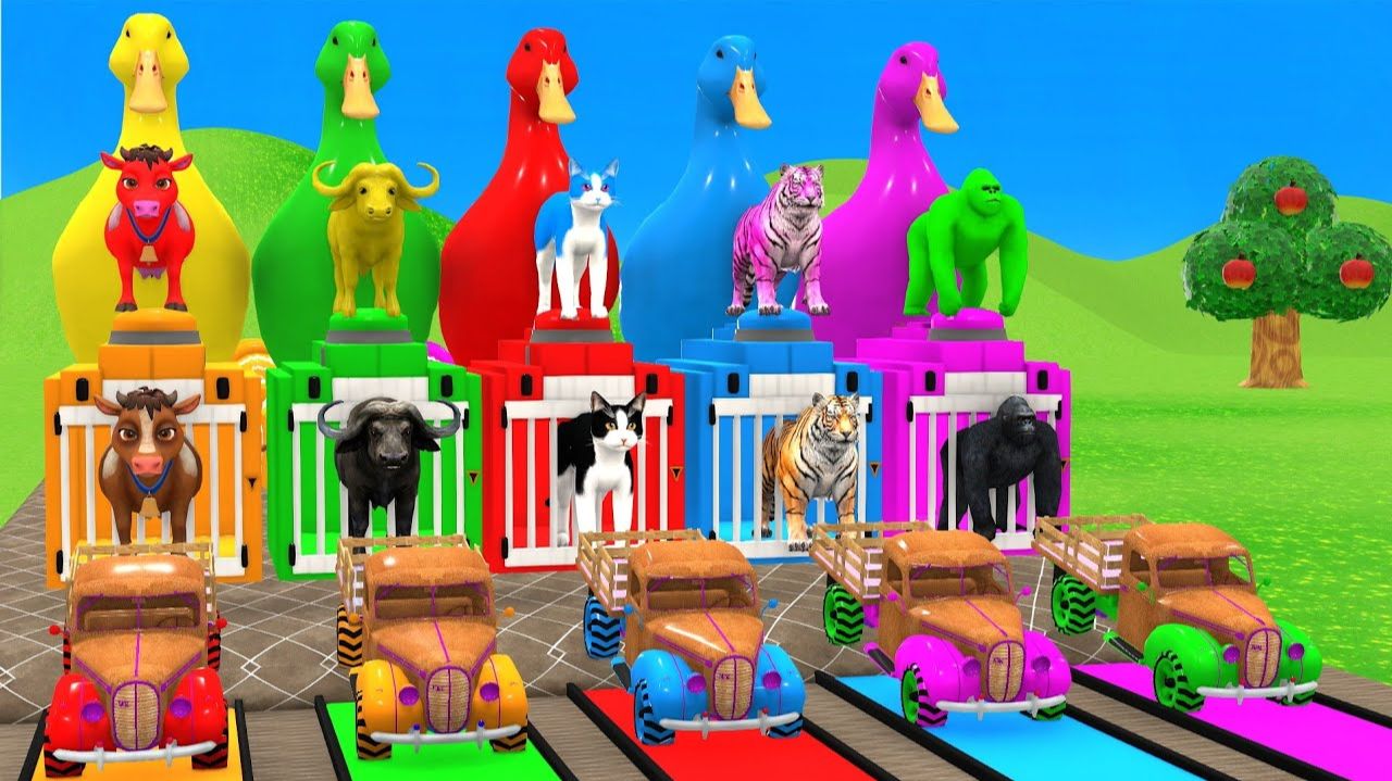 ЗАБАВНАЯ 3D ИГРА ПРО ЖИВОТНЫХ