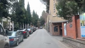 Ялта. Маршака, Гоголя, Володарского ул. Колоннада. Рассвет над морем. 20.12.25. Крым. Crimea. Yalta.