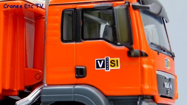 NZG MAN TGS Rear Tipper Truck ‘VSI’ by Cranes Etc TV