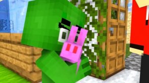 ПОБЕГ ОТ СУМАСШЕДШЕГО ГОЛЕМА В МАЙНКРАФТЕ, МУЛЬТФИЛЬМ