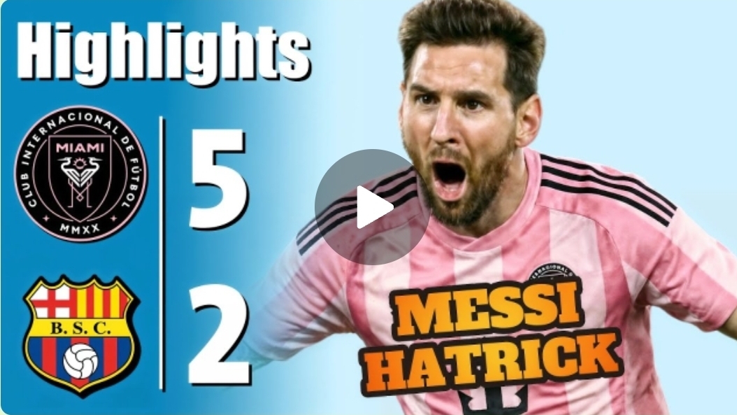Месси Хет-Трик 💥 «Интер Майами» — «Барселона» СК 5:2 — Все голы и основные моменты — 2026 ⚽🔥