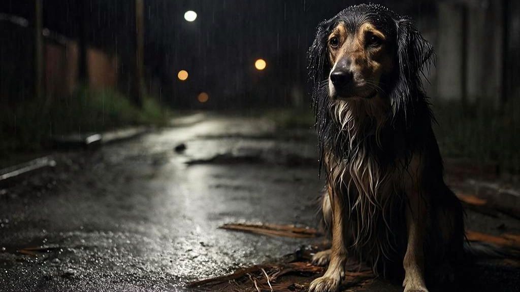 Уличный пёс