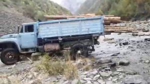 Зил 130 проходимость в горах Дагестана.