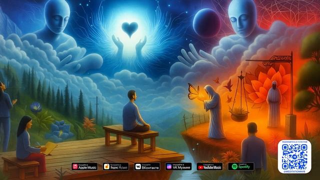 ℹ️ 396 Гц - Избавление от Вины и Страха, Преобразование Грусти в Радость | Короткая Медитация смотреть онлайн