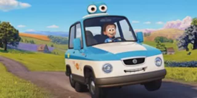 Лунные машинки мультик