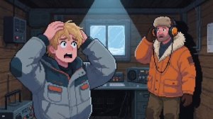 Поющий лёд на северном полюсе