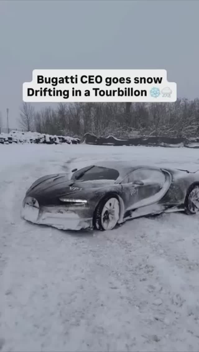 Бугатти на льду со снегом с максимально низким клиренсом 🫣🤨😯 (закреп читай)