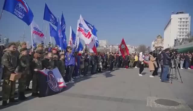 Автопробег Владивосток-Донецк "Дорога к Победе" начал свой путь. 09.04.2023 г