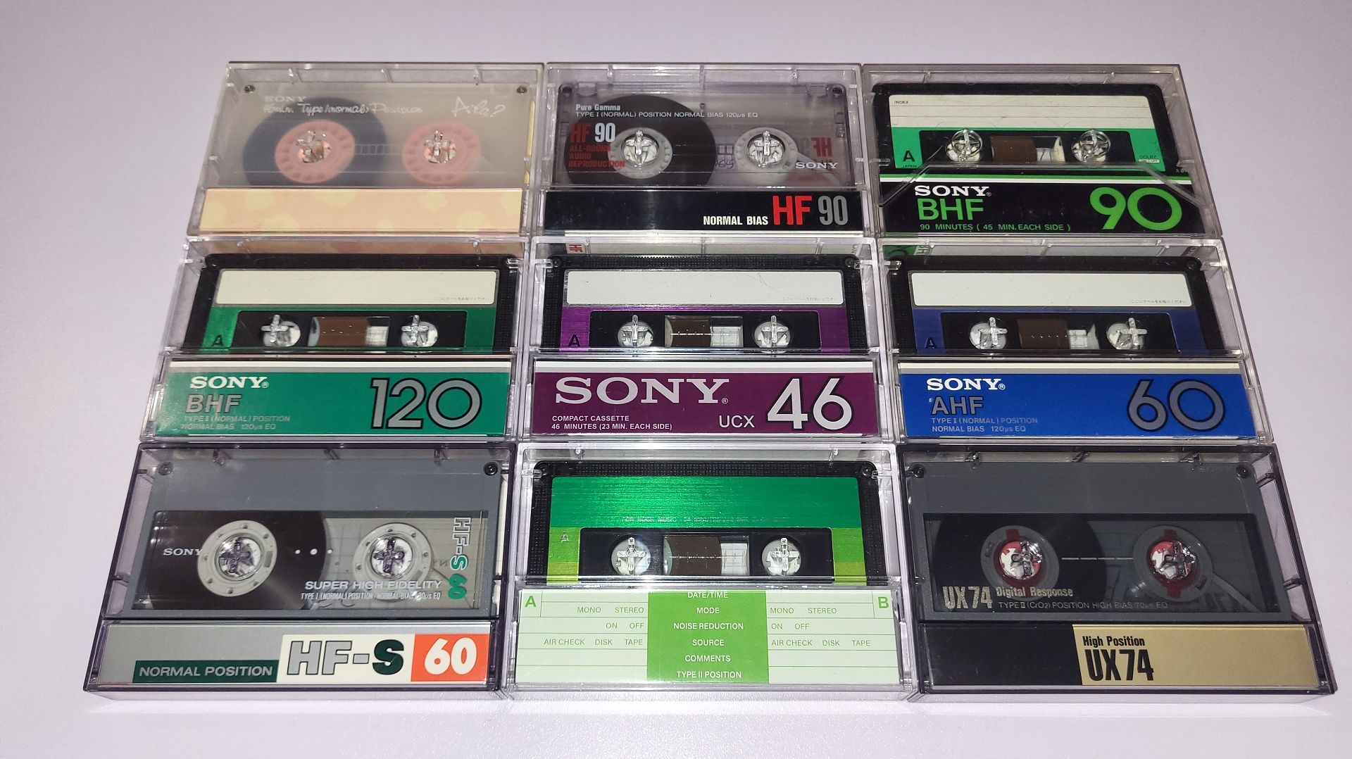 АУДИОКАССЕТЫ ДЛЯ АВИТО! ЛОТ SONY 80x!