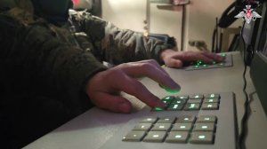 Боевая работа расчета «Панцирь-С»