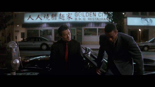 Ну кому нужна война Никому конечно Час пик 1998 Джеки Чан