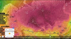 К 15 января над Россией сформируется гигантский антициклон. Прогноз погоды