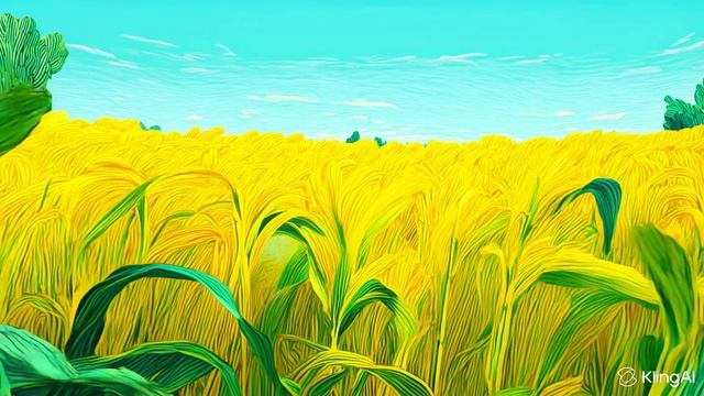 Анимация пшеничного поля смотреть онлайн