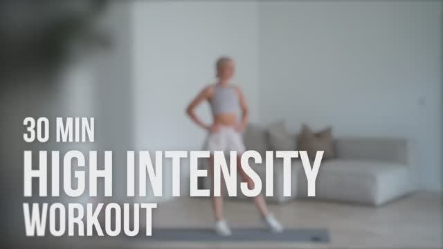 30 MIN CARDIO HIIT Workout - ALL STANDING - No Equipment, No Repeat, Hight Intensity Home Workout смотреть онлайн