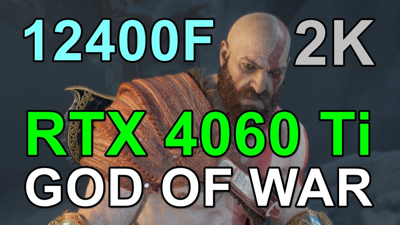 i5 12400F + RTX 4060 Ti 8GB в GOD OF WAR 2K смотреть онлайн