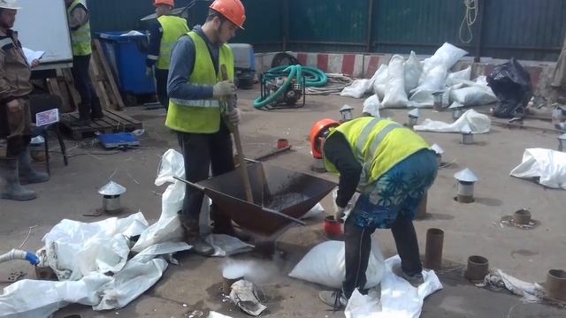 10.3.Замораживание грунтов  сухим льдом